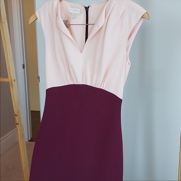 💜 Ted Baker Body Con Dress 💜 - Picture 2 of 5